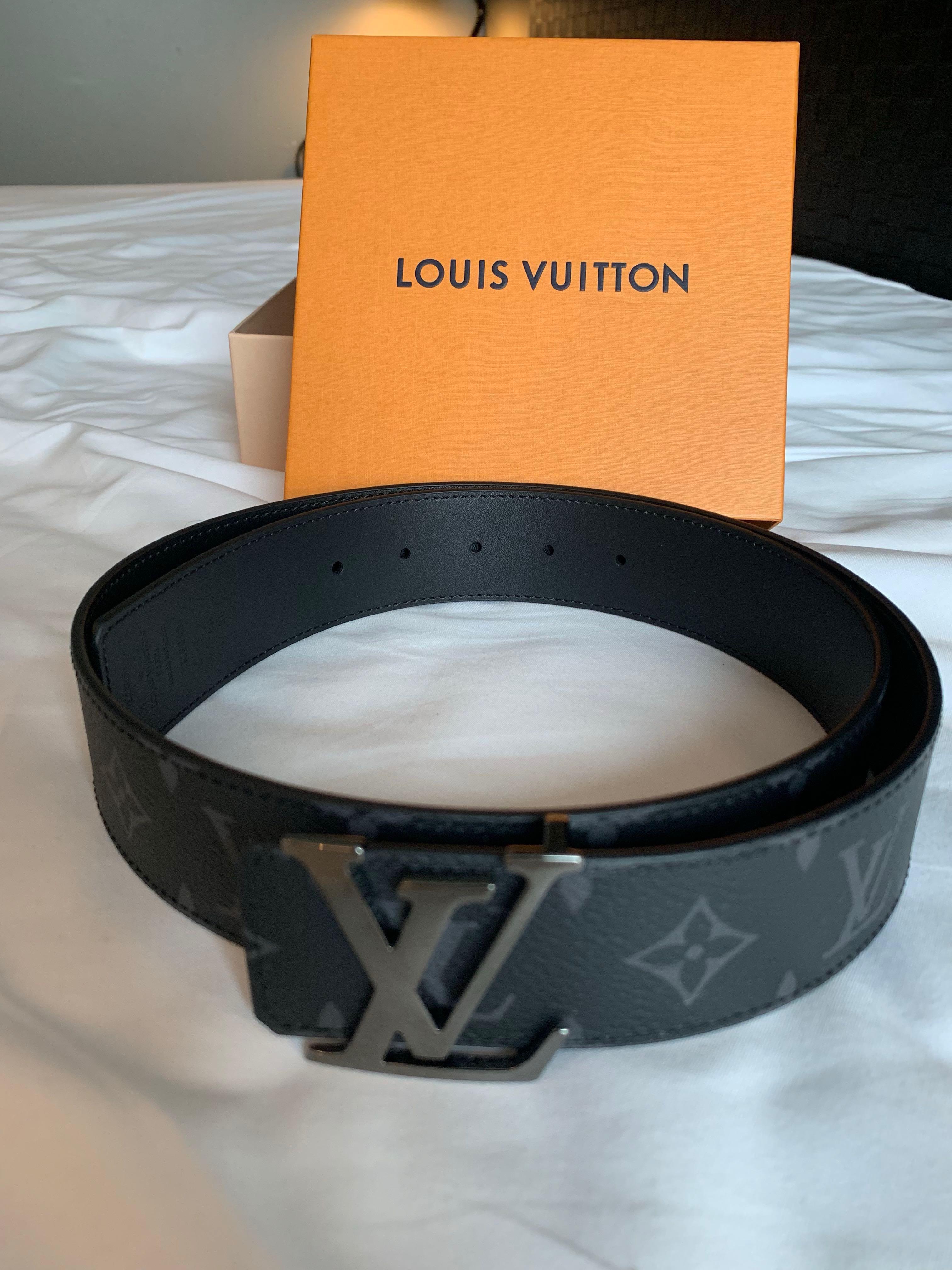 LV全新皮帶 M9043U 有單 size 90cm, 男裝, 手錶及配件, 絲巾 - Carousell