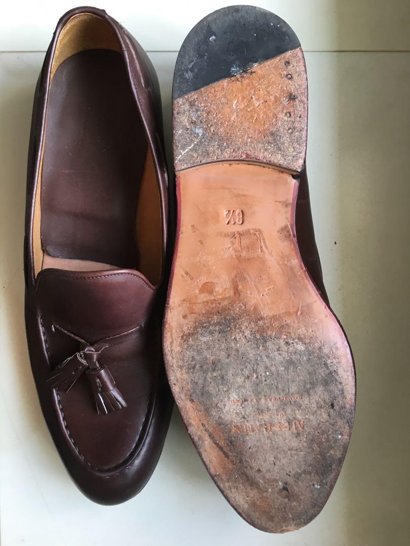 Meermin Tassel Loafers Calf dark brown, Men's Fashion, Footwear, Dress