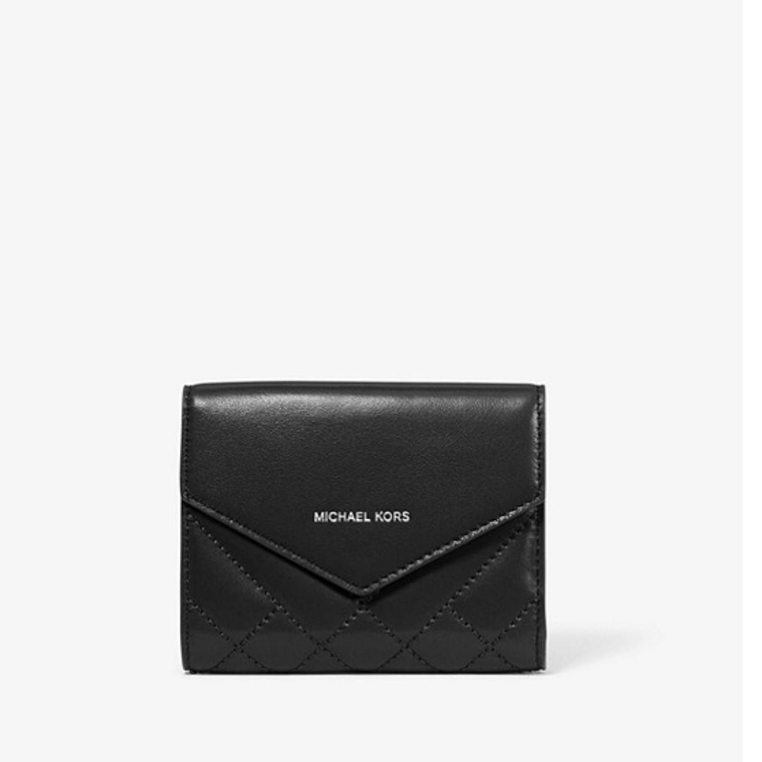 michael kors small leather envelope wallet
