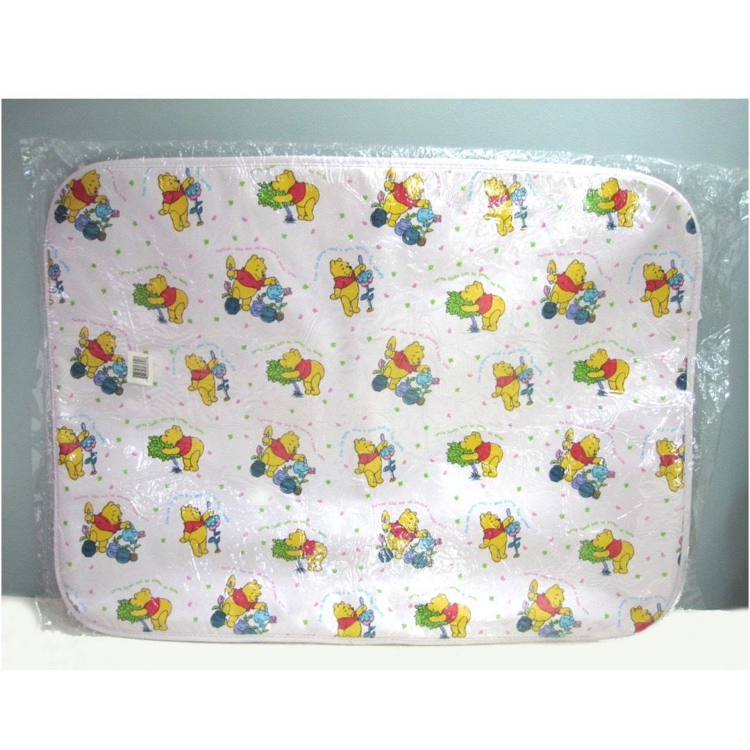 Mickey Pooh Baby Changing Mat (Category: Changing Mats & Accessories) located in Manila. Submitted by thekidshop (Listing ID 189652973, Image 2). Description: ⚜ Keeps baby dry and clean ⚜ P180 each or P300 for 2 ⚜ 2 Designs: Pooh Mat: 24 x 17.4" Mickey Mat: 21.5 X 15.6" ⚜ actual photo is 2nd and 3rd .