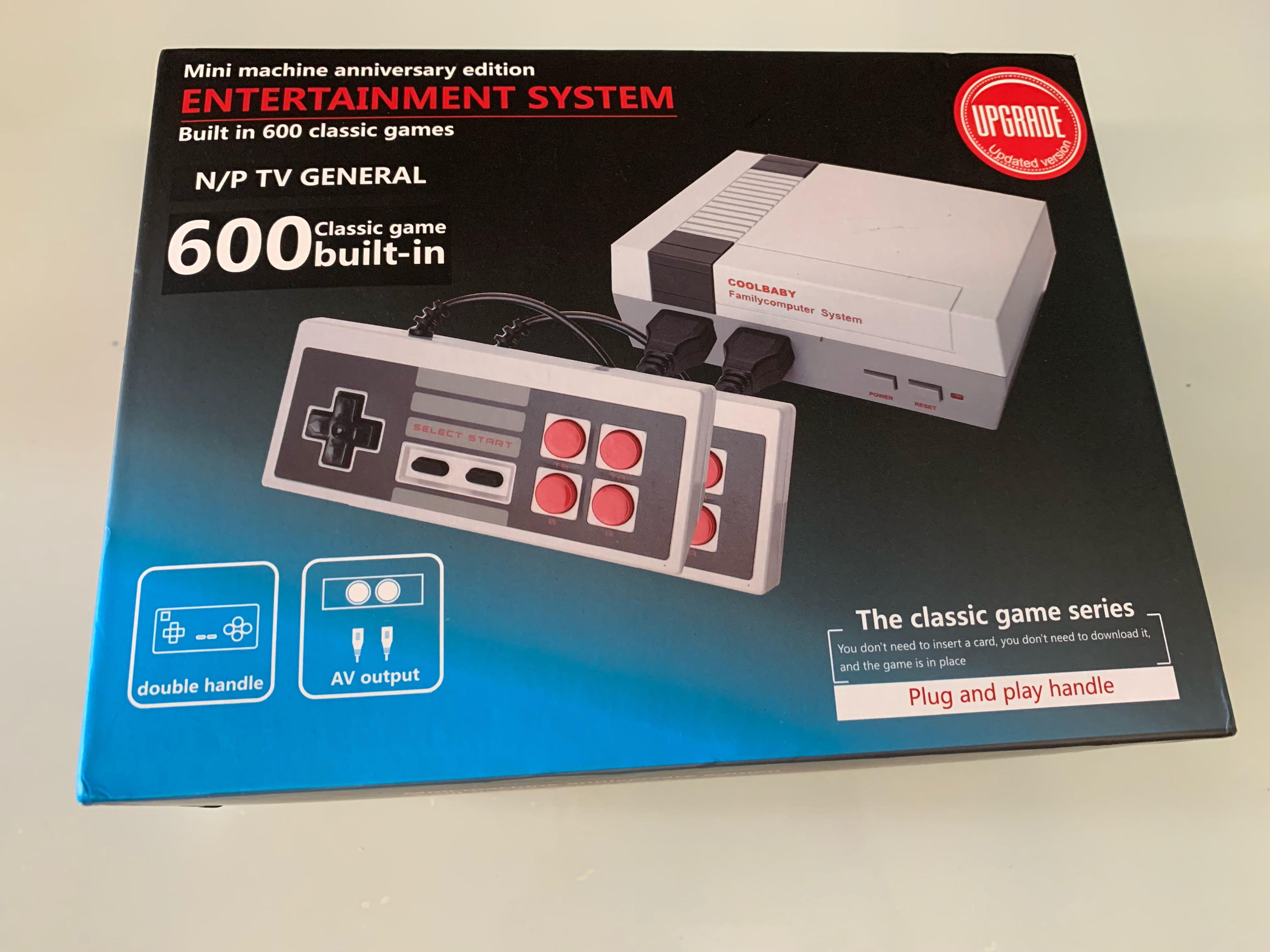 Nintendo with 600 sale built in games