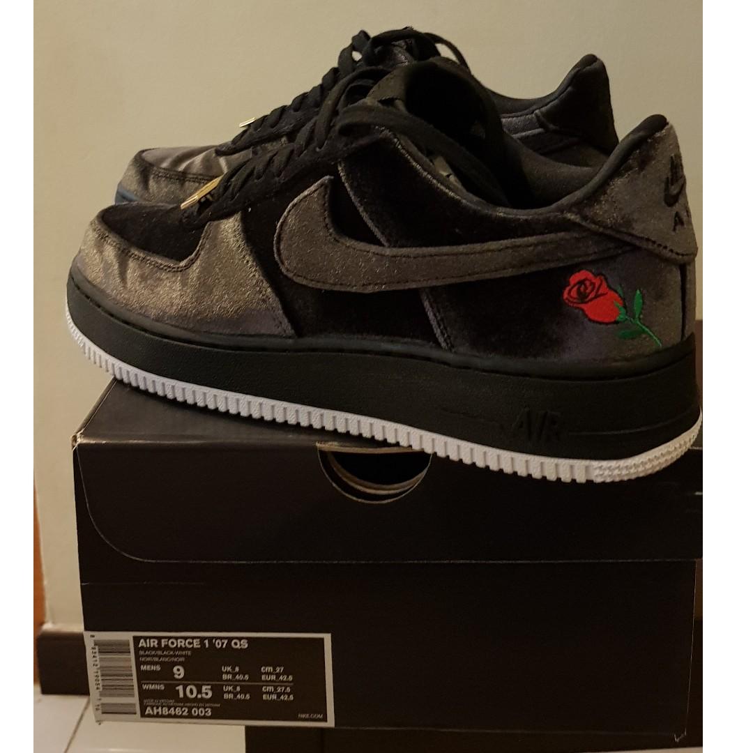 Nike air force 1 07 qs velvet rose deals