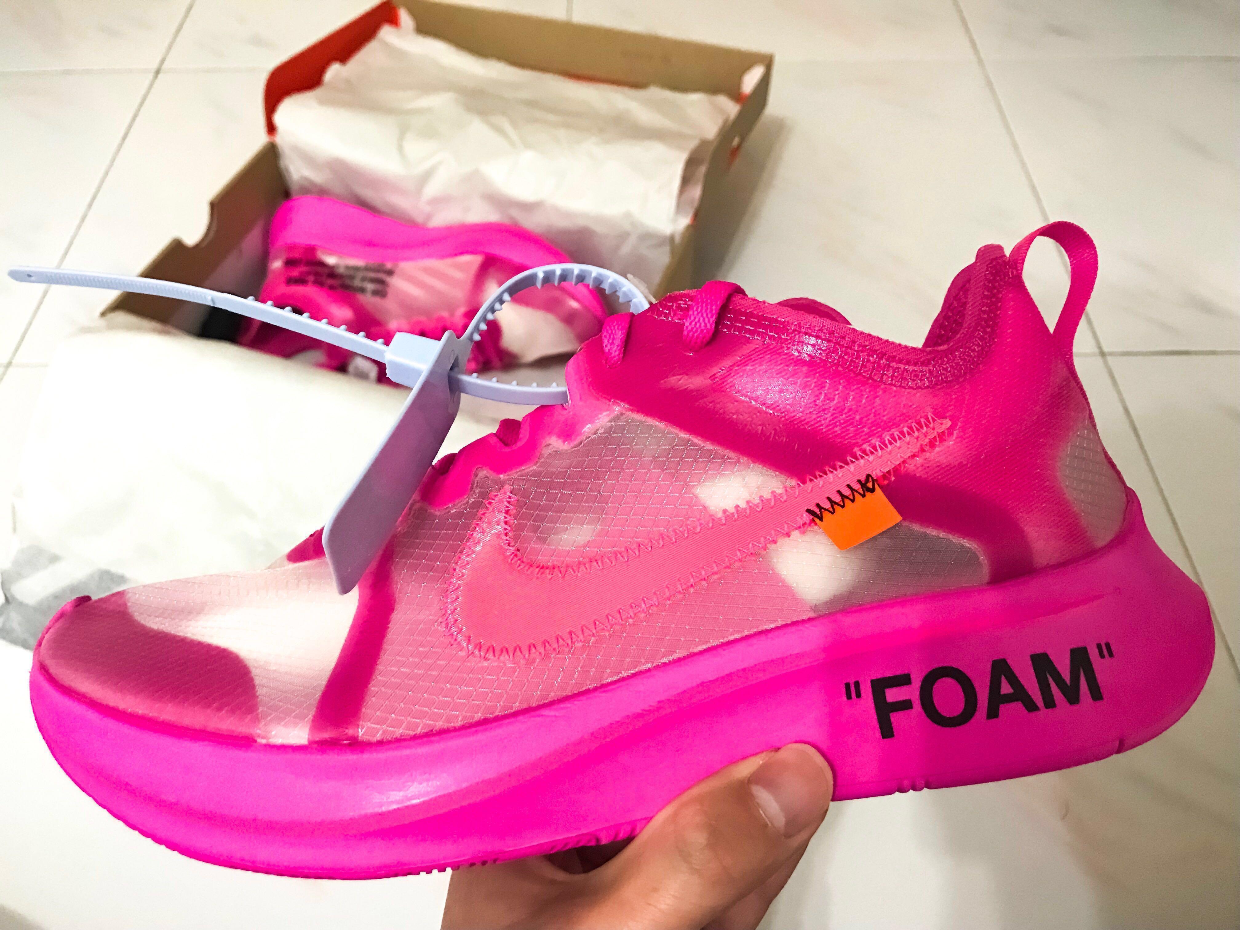 Where To Buy Off White Nike Zoom Fly Tulip Pink Racer Pink