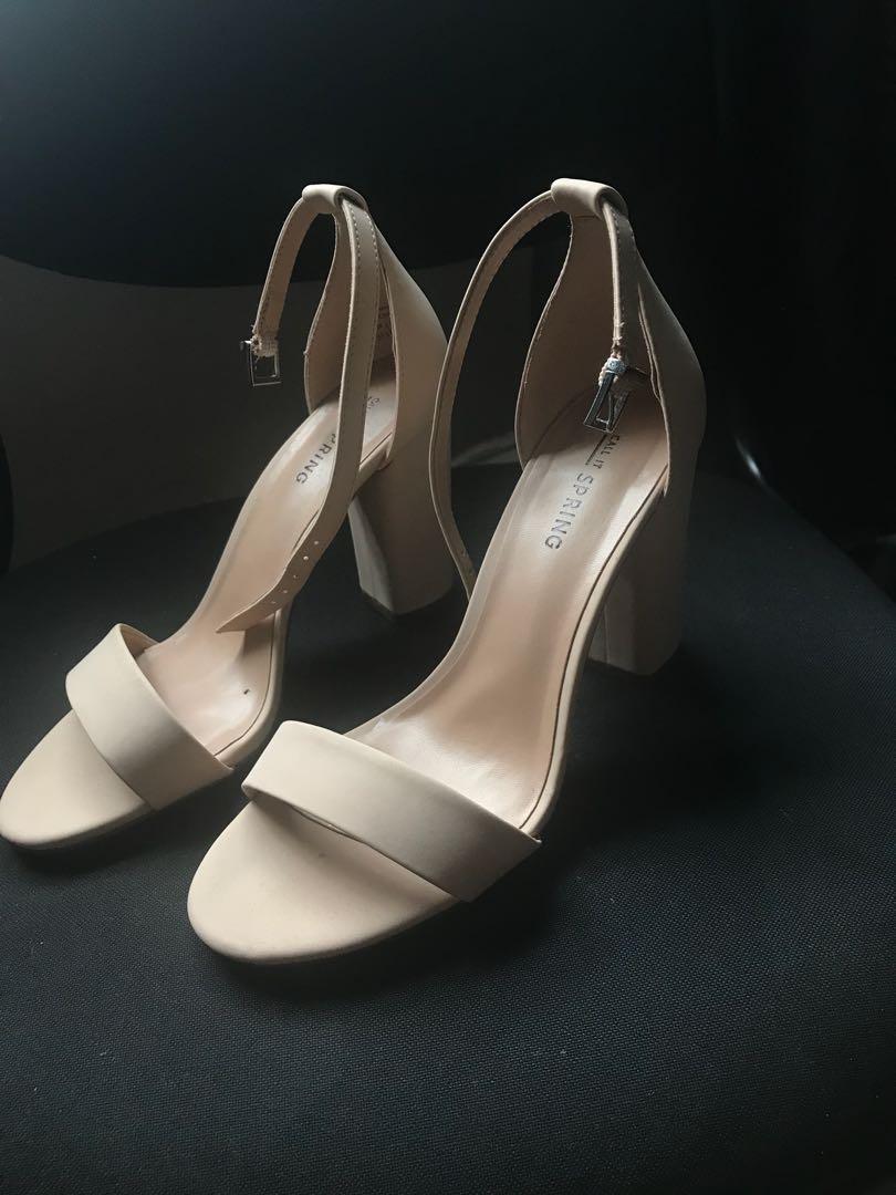 Call it spring nude heels top