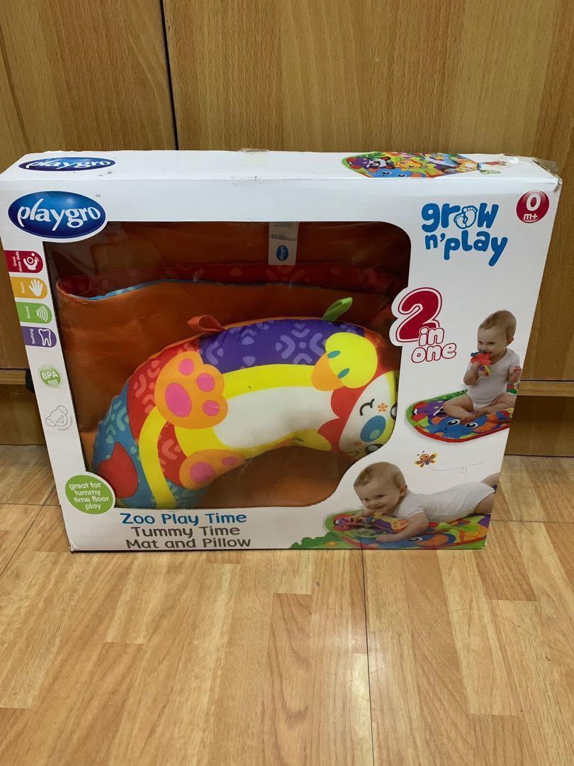 playgro tummy time pillow