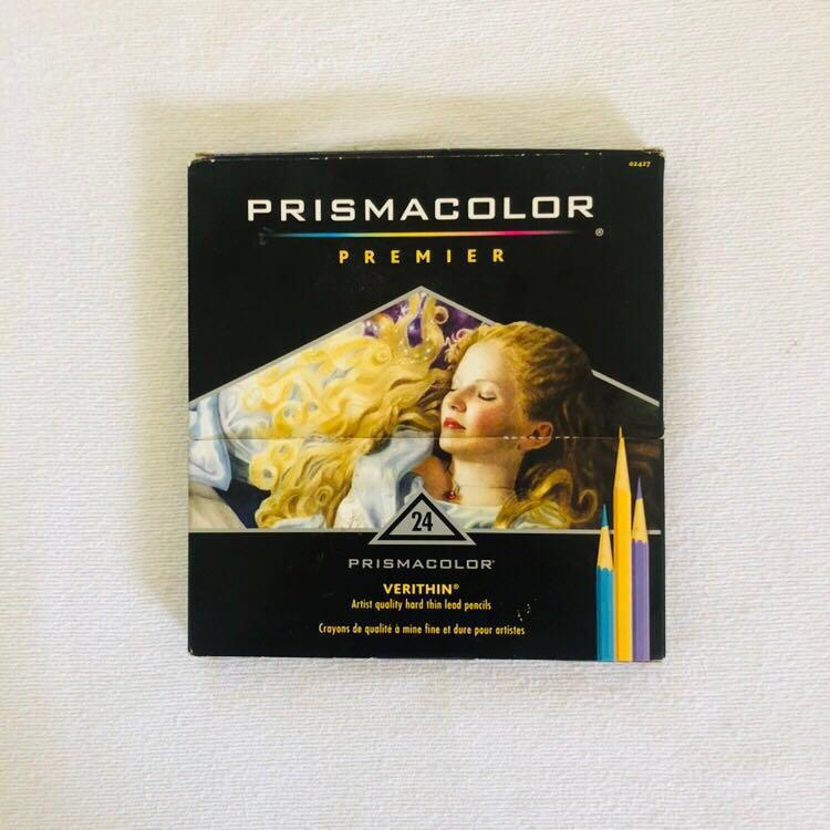 Prismacolor Verithin 24 Color Pencil Set On Carousell
