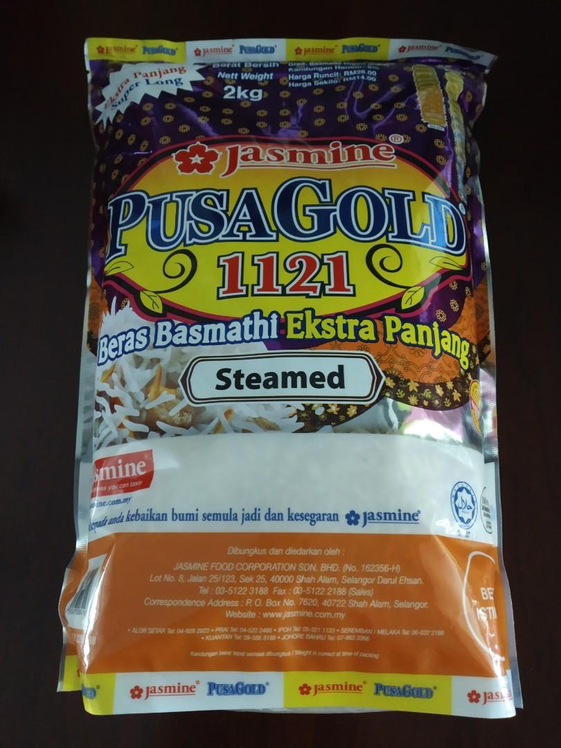 Pusagold Jasmine Beras Basmathi Food Drinks Instant Food On Carousell