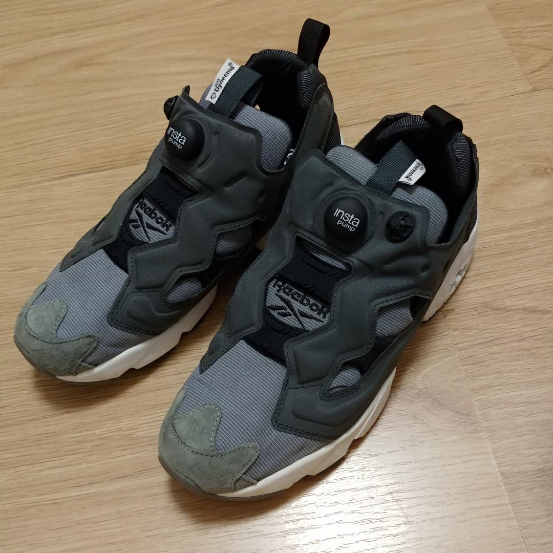 reebok pump grey