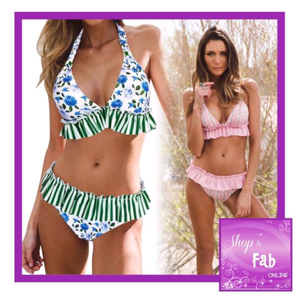 Frill Swimsuit Floral Bloom main image 0