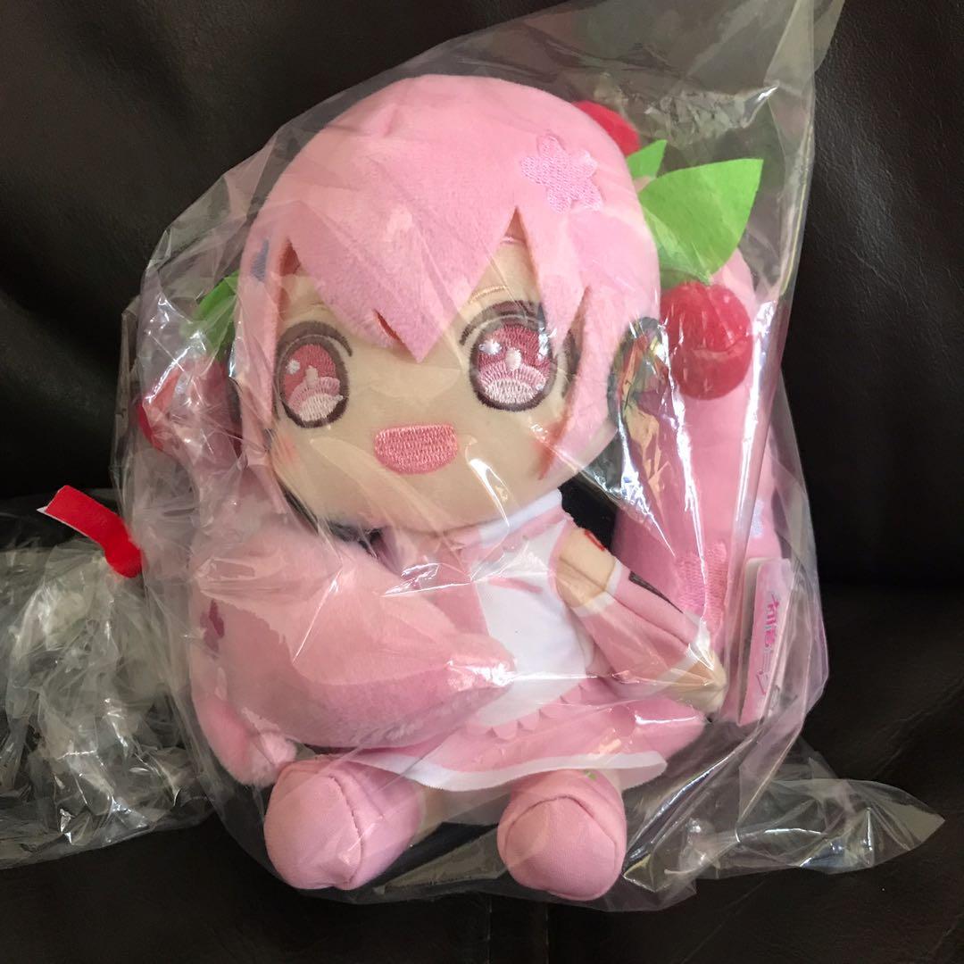 sakura miku plush