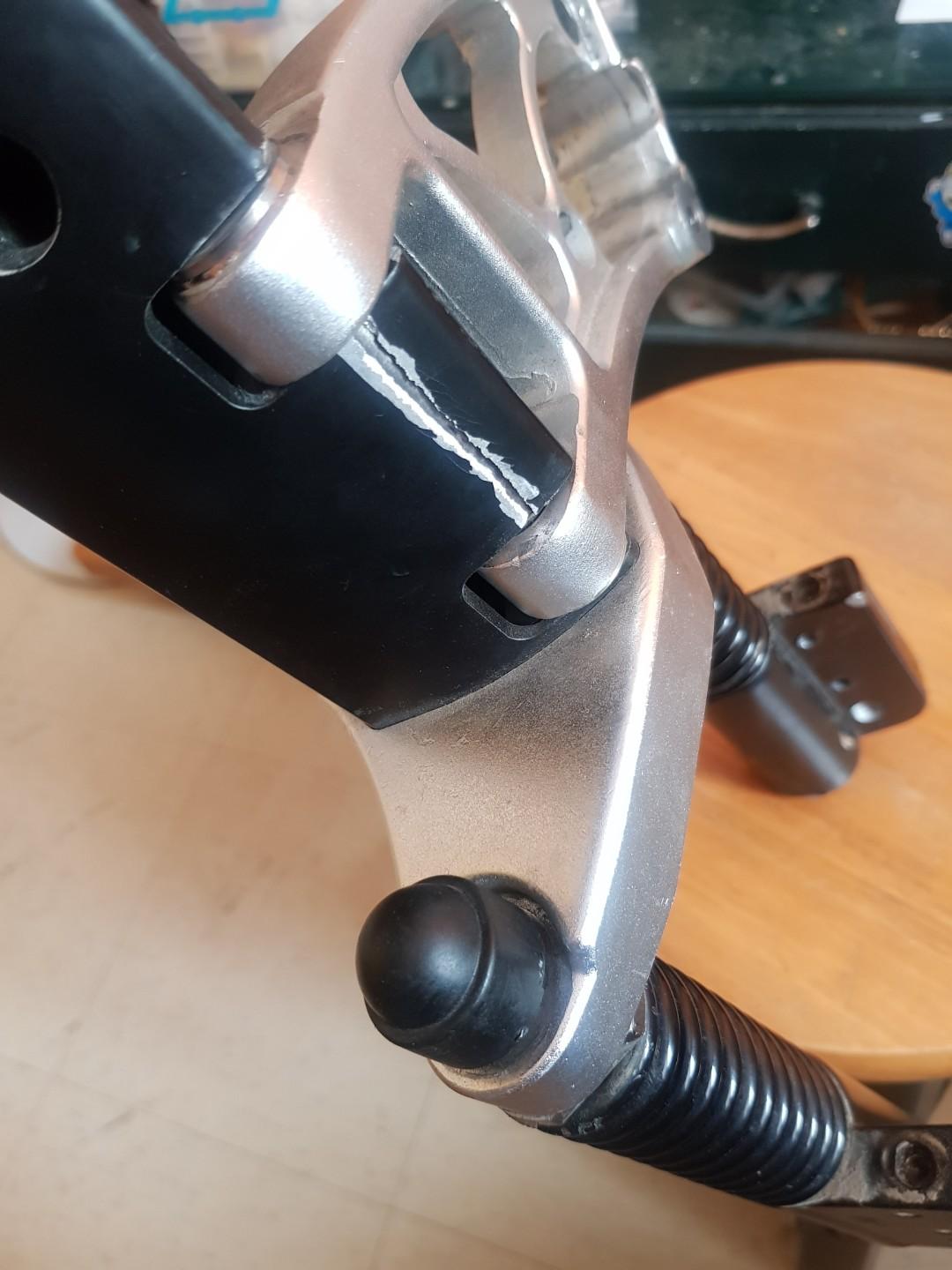 Speedway 3 suspension and broken stem, Sports Equipment, PMDs, E