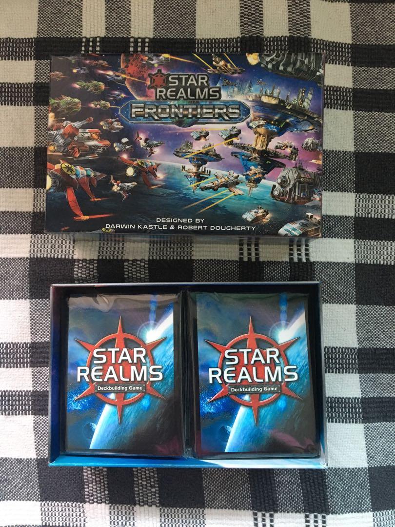 Star Realms card sleeves and box, Hobbies & Toys, Toys & Games on Carousell