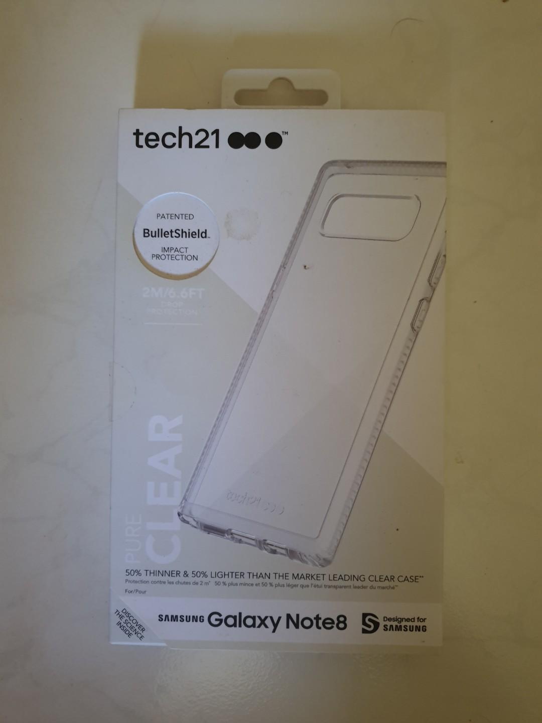 Tech21 Samsung Galaxy Note 8 Mobile Phones Tablets Mobile Tablet Accessories Cases Sleeves On Carousell