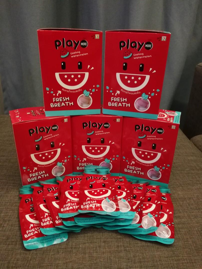 Thailand Playmore Cooling Watermelon Candy, Food & Drinks, Fresh