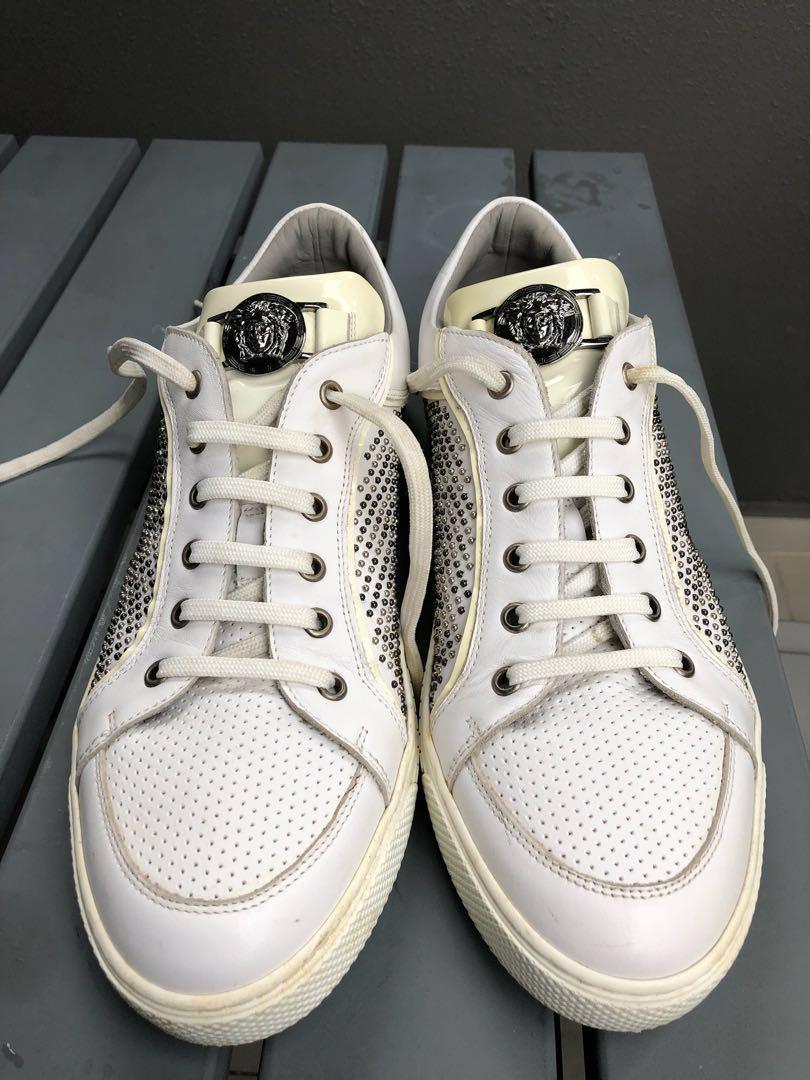 used versace sneakers