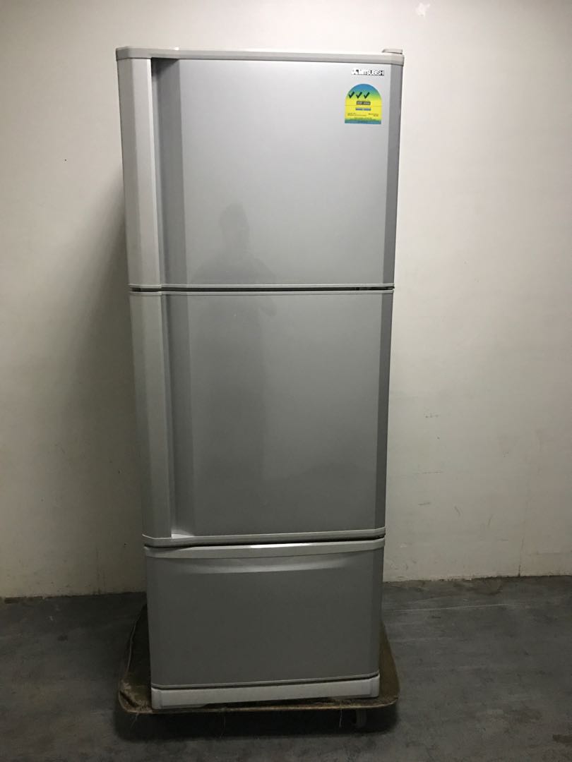 Very new Mitsubishi 365L fridge, TV & Home Appliances, Kitchen ...