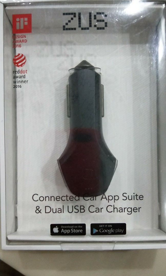 ZUS CAR USB CHARGER, Car Accessories, Accessories on Carousell