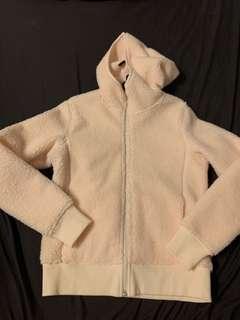 Uniqlo Fluffy Fleece Hooded Zip-Up Jacket