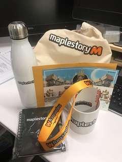 Maplestory M merchandise