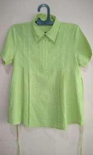 Blouse hamil hijau