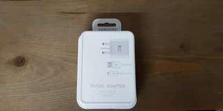 Original Samsung Adaptive Fast Charger Micro USB Cable-White
