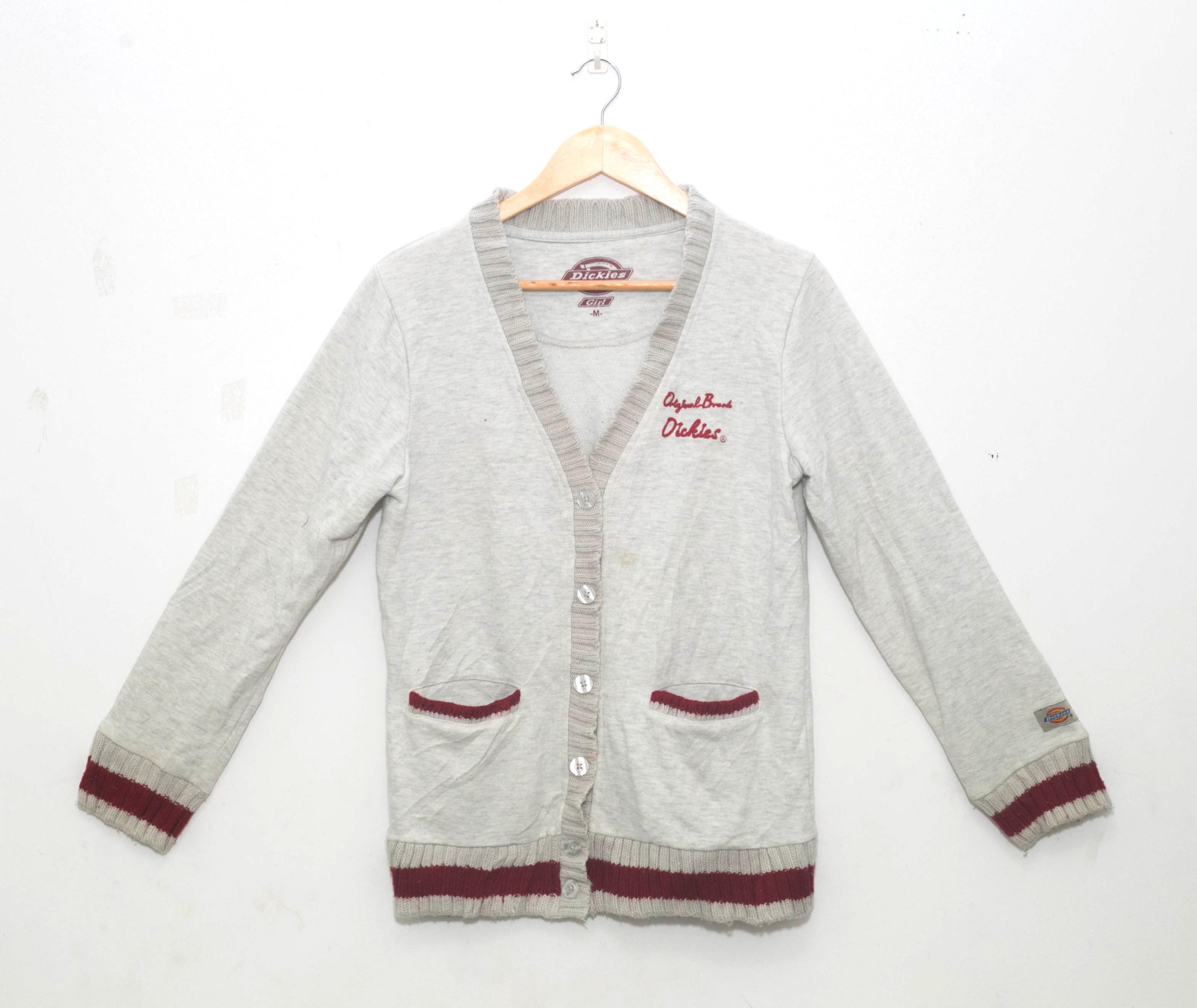 Vtg 90's Dickies Girl Cardigan, Women's 