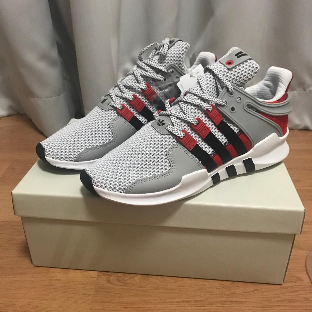 adidas eqt support adv mens silver