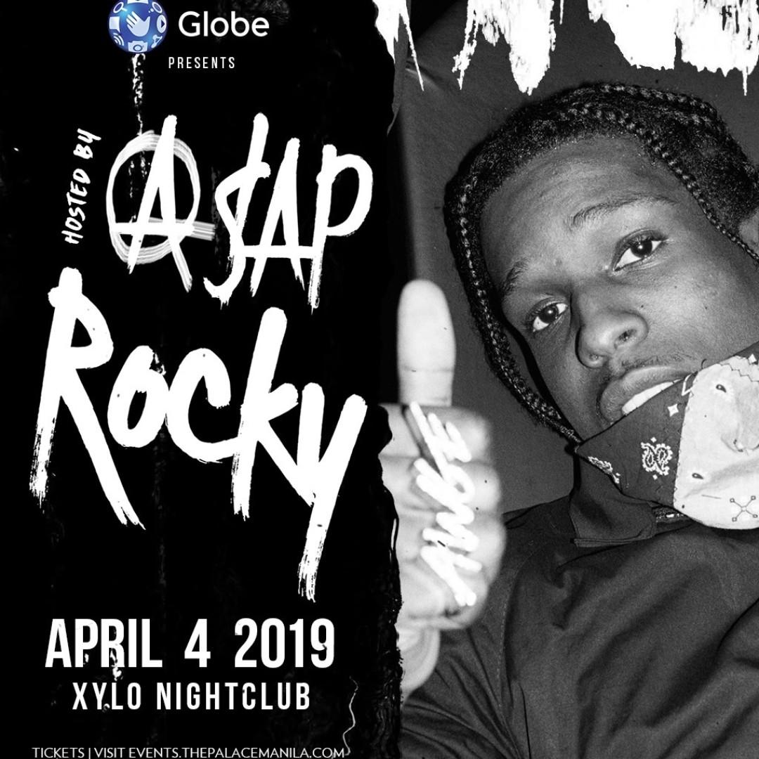 ASAP ROCKY TICKETS, Tickets & Vouchers, Event Tickets on Carousell