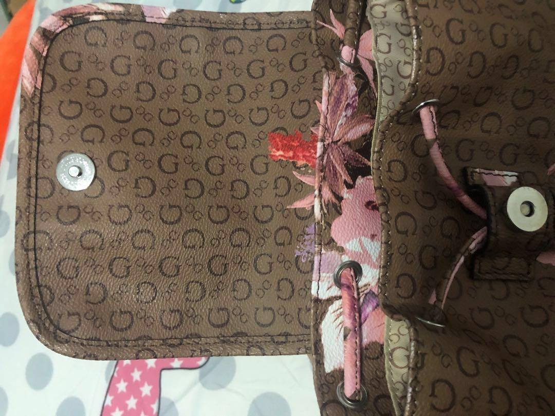 Authentic Guess Womens Asheville Backpack Almost new reduced Women s Fashion Bags Wallets Cross body Bags on Carousell