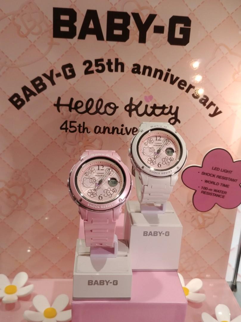 Baby g hello kitty 45th anniversary new arrivals