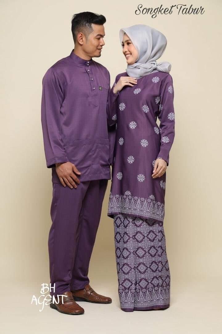 Baju Kurung Bunga Tabur Women S Fashion Clothes Others On Carousell