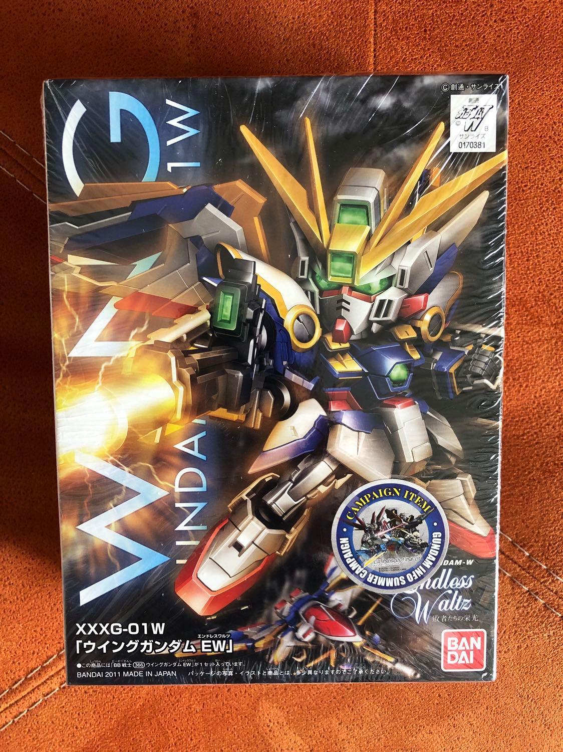 BN SD Gundam BB Senshi Wing Gundam XXXG 01W BB366 Hobbies Toys Toys Games on Carousell