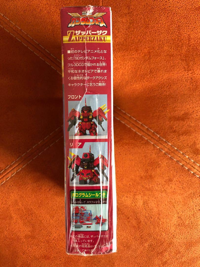 BN SD Gundam Force: 02 Zapper Zaku, Hobbies  Toys, Toys  Games on  Carousell