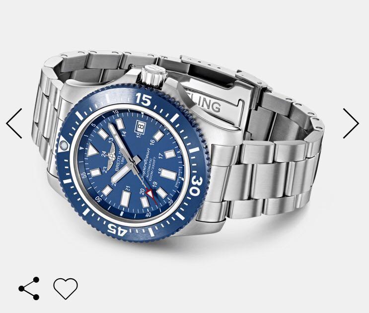 Breitling superocean 44 special blue cheap