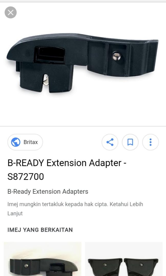 Britax b 2025 ready adapter