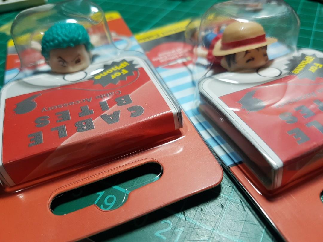 Cable Bite Luffy and Zoro. 200php each. (Category: Figurines & Statues) located in Manila. Submitted by allthingsloved28 (Listing ID 220184513, Image 3). Description: Selling Cable bites Luffy and Zoro. 200 each. Any cable possible as long as it could fit the holes. Meetup LRT D.jose station.