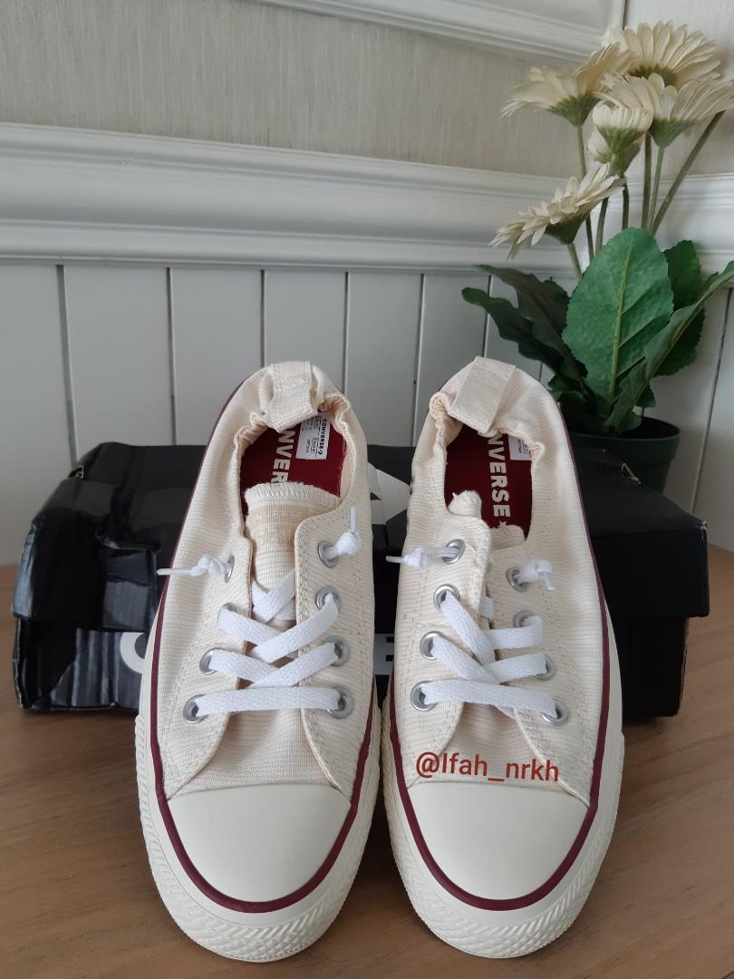 CONVERSE SHORELINE WARNA LIGHT TWINE EGRET