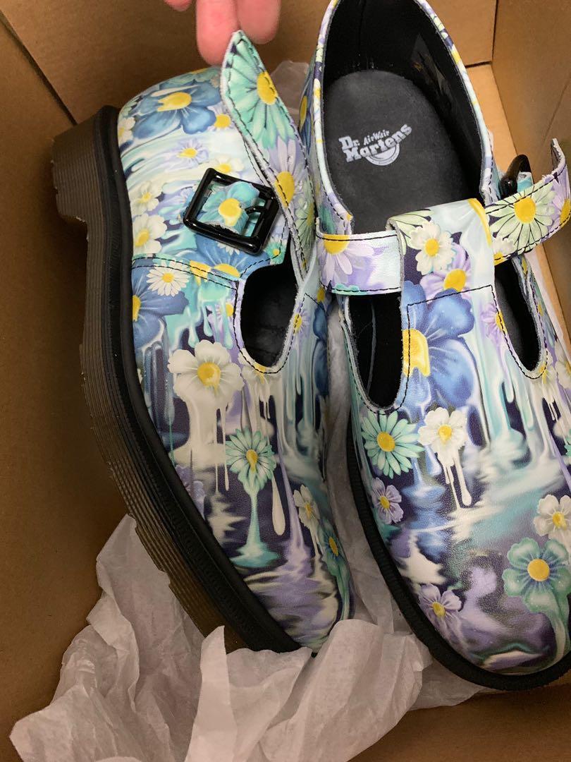 dr martens polley floral