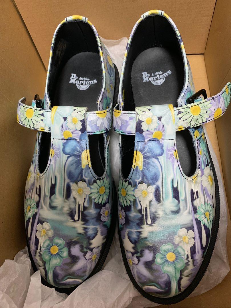 Dr martens polley floral sales