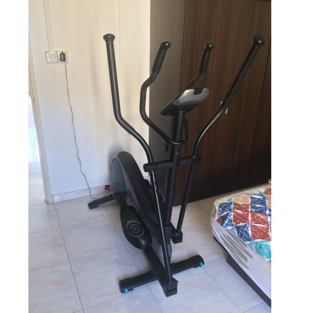 E Shape Cross Trainer Eliptical Domyos Decathlon Sports Weights Gym Equipment On Carousell