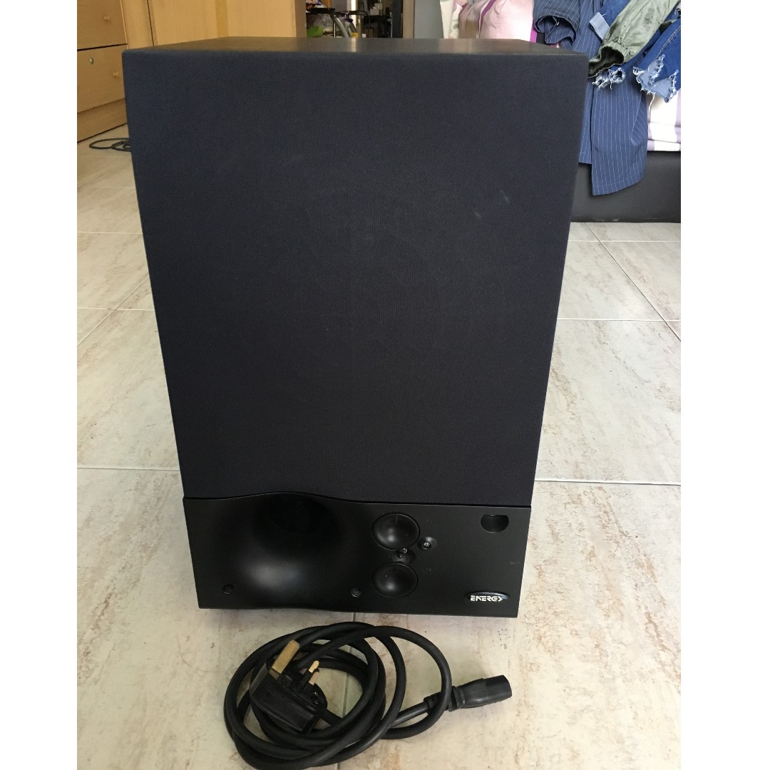 Energy powered subwoofer shop