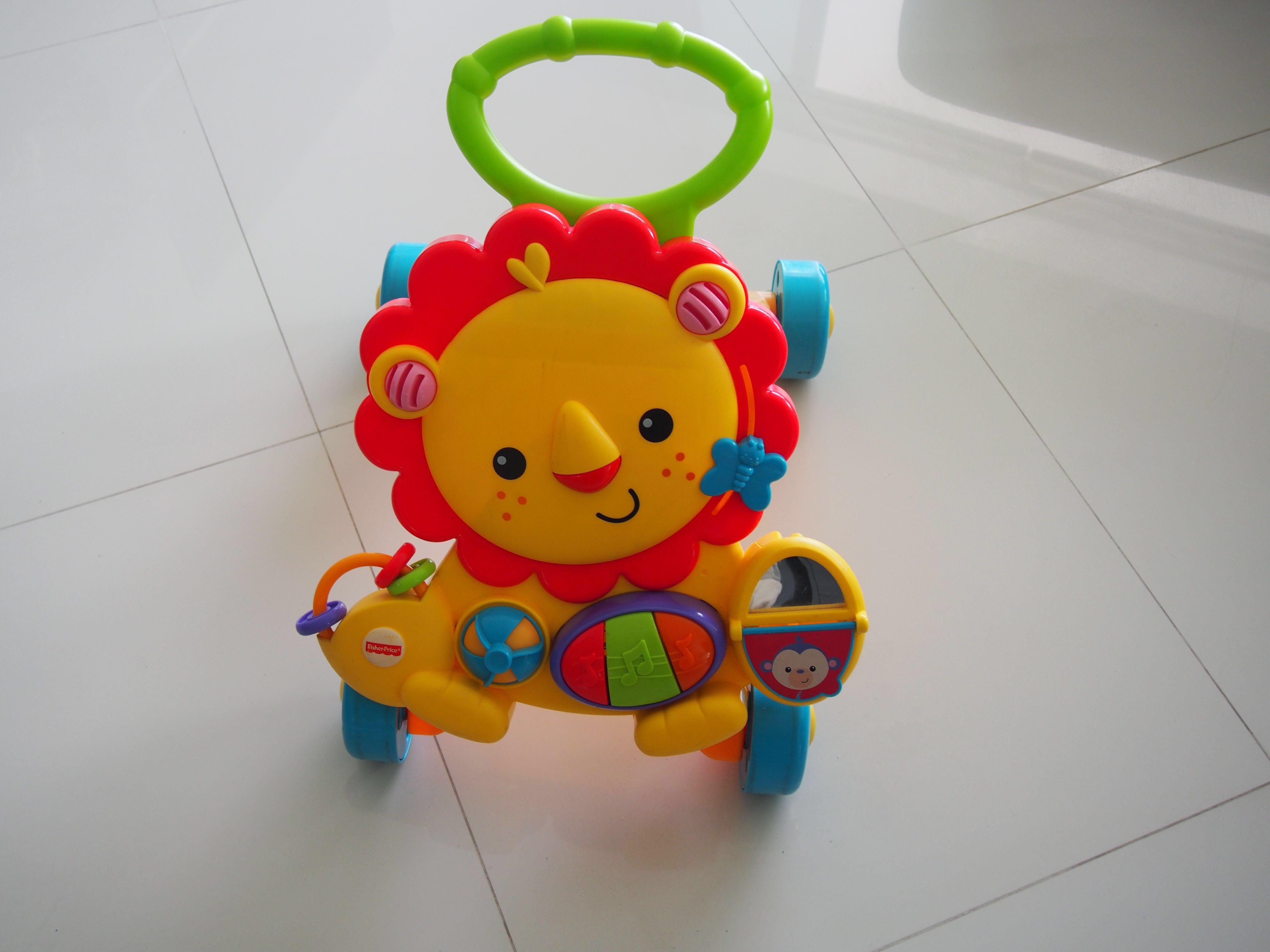 Fisher Price Infant Lion Walker, Babies & Kids, Infant Playtime on
