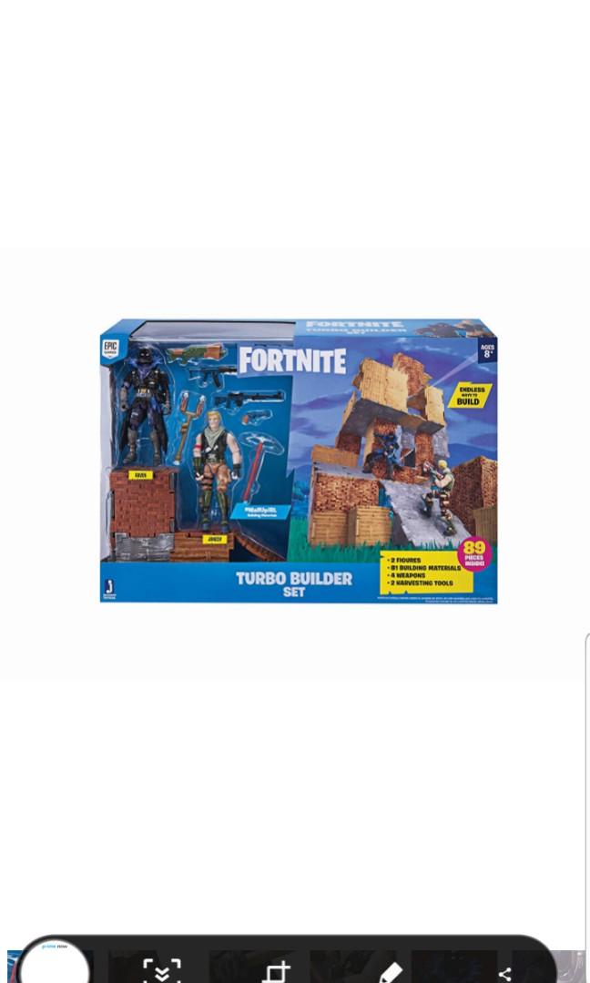Fortnite Turbo Builder Set 2 Figure Jonesy And Raven Pack Toys