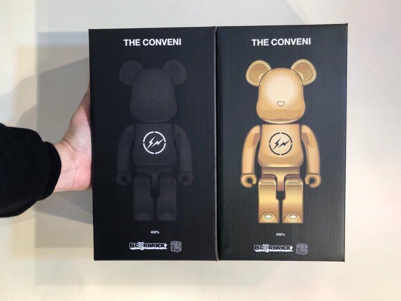 全新fragment x The Conveni Bearbrick 400% set, 興趣及遊戲, 玩具