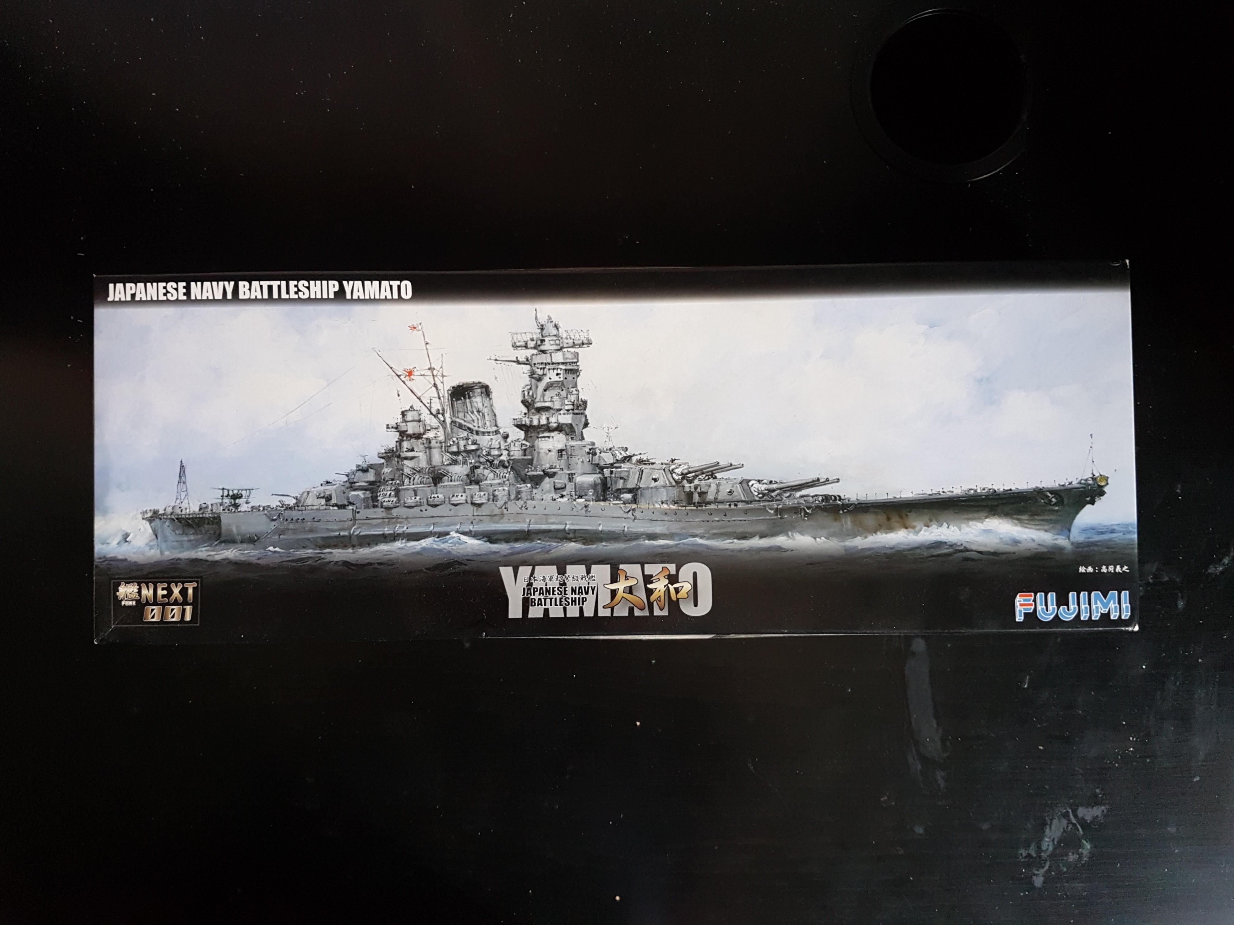 Fujimi 1 700 Battleship Yamato 大和 Full Hull Item No Hobbies Toys Toys Games On Carousell