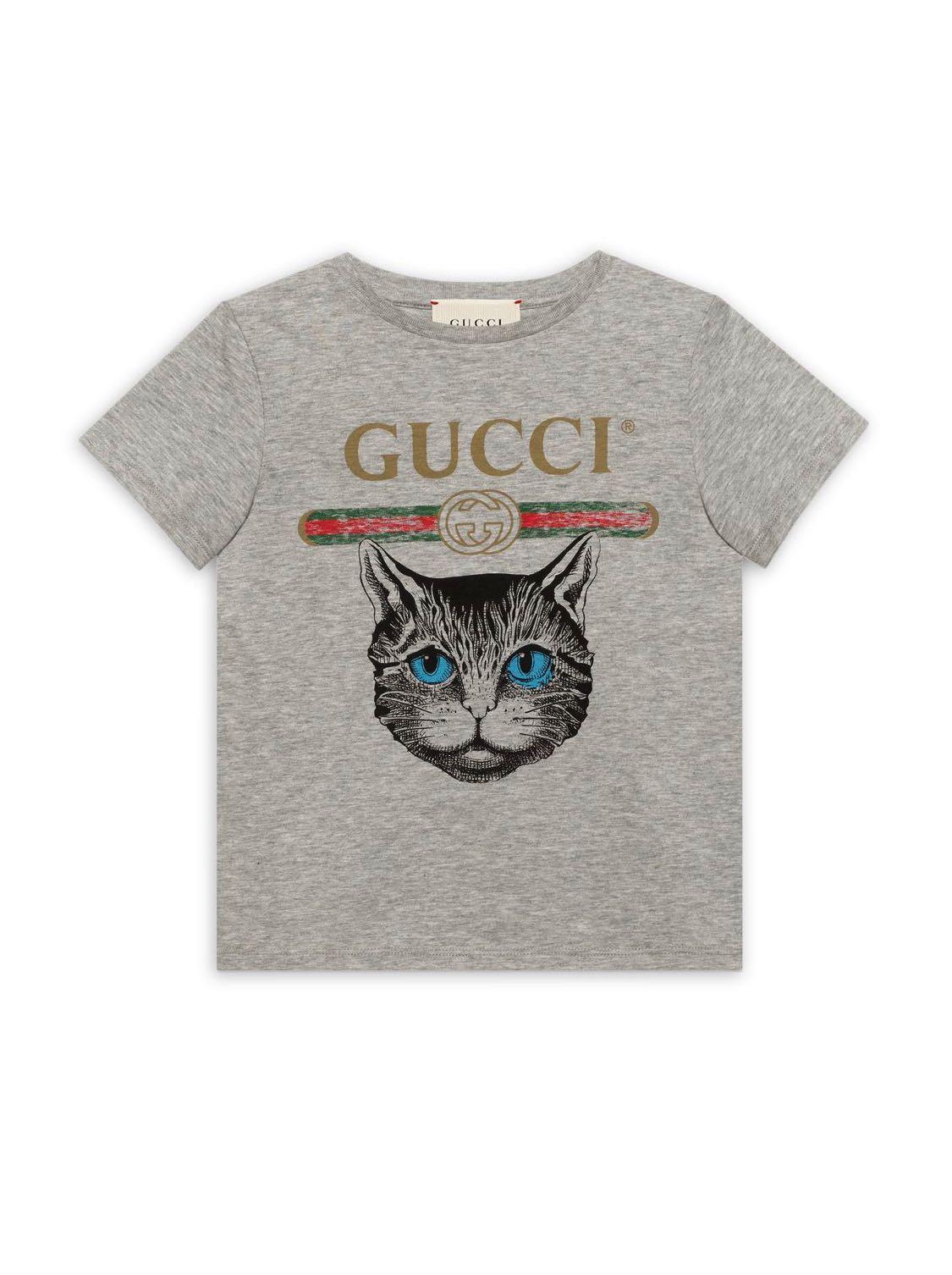 gucci cat tee