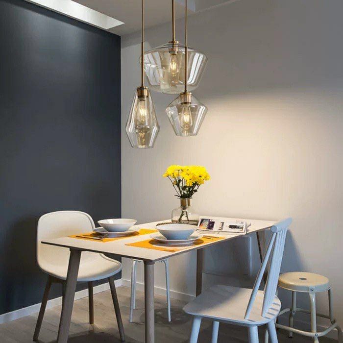 Tinted Glass Pendant Light share this listing