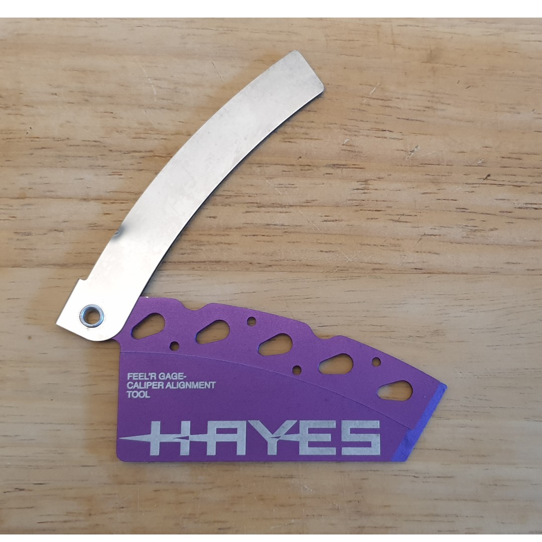 hayes brake pad & rotor alignment tool