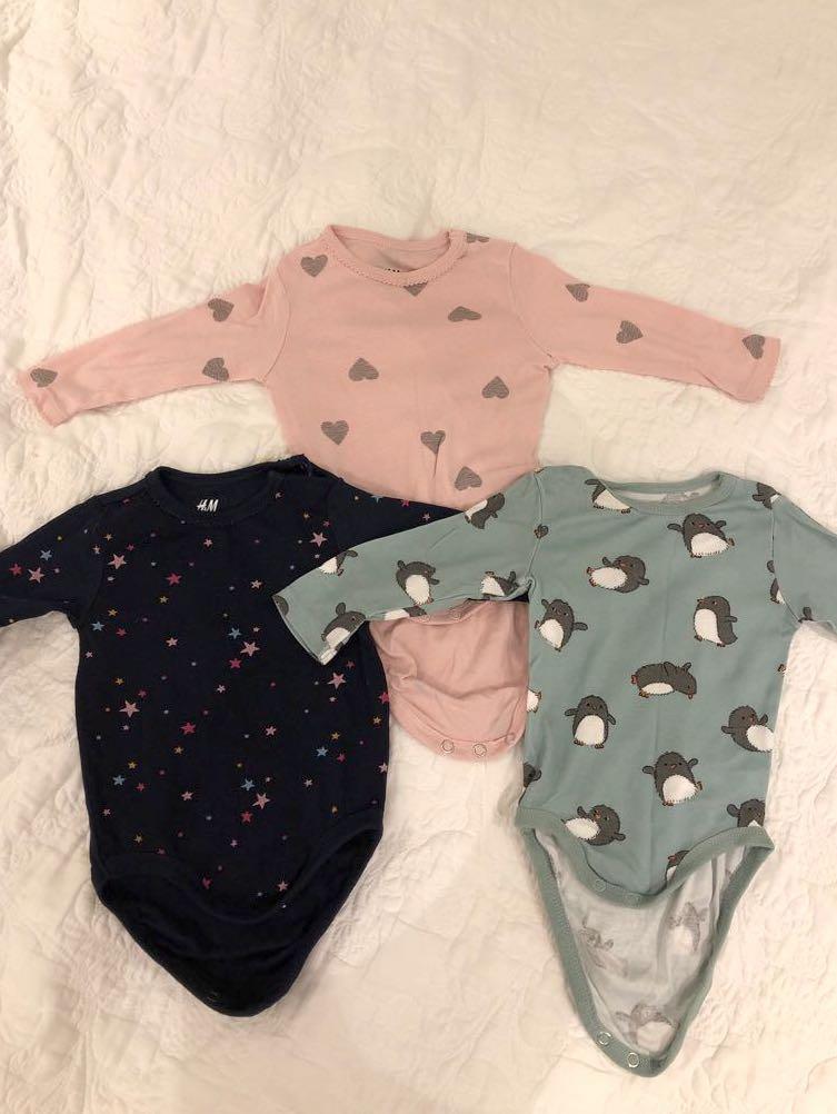 h&m onesie baby