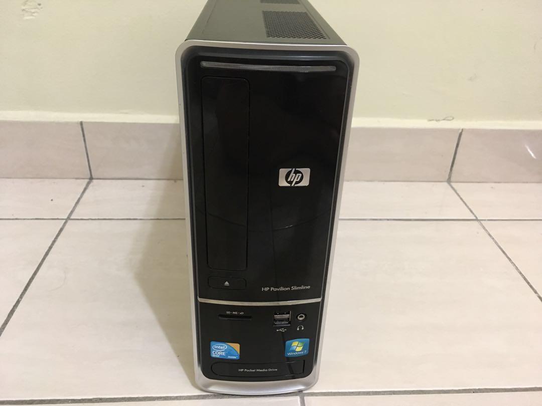 HP Pavilion Slimline Desktop PC, Computers & Tech, Desktops on Carousell